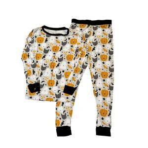 Little Sleepies Boo Crew Pajama Set Size 4